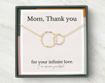 Mom gift from Daughter, Mother's day Gift, Mom wedding gift, mother of the bride gift from daughter, Necklace Sterling Silver,