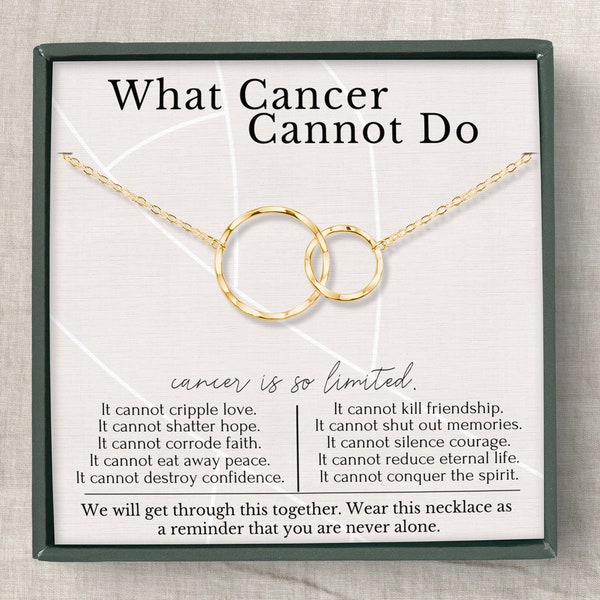 Cancer Gifts for Women | Strength Jewelry Necklaces | Cancer Patient Gift | Breast Cancer Gifts | Encouragement Necklaces | Recovery Gifts