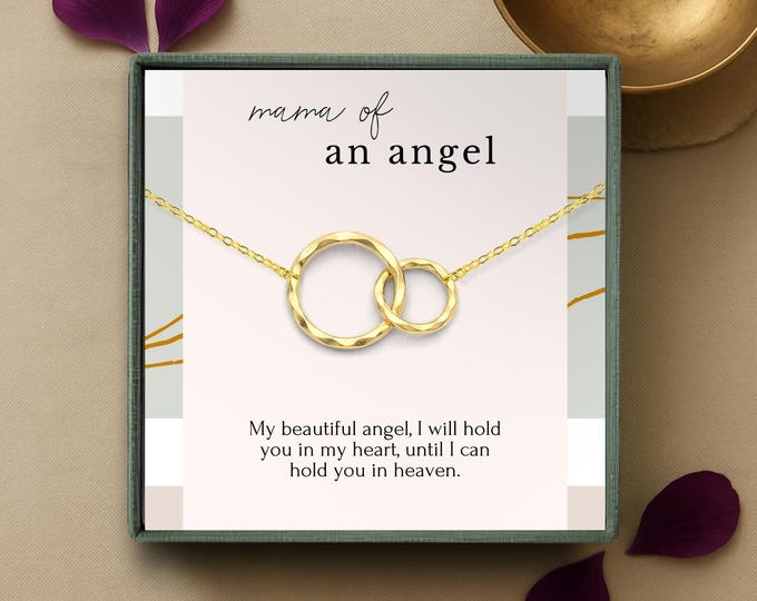 Miscarriage Gift Necklace, Loss of Baby gift, Sympathy poem Gift, Infant Loss Gift, Memorial baby necklace, In Loving Memory, silver