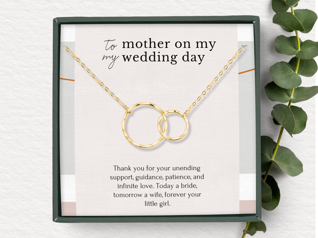 Gift for Mom on Wedding Day, Today a Bride Tomorrow a Wife Wedding Gift — free download