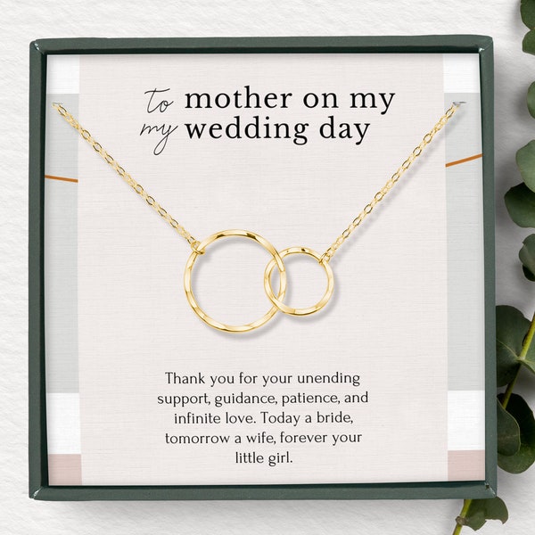 Gift for mom on wedding day, today a bride tomorrow a wife wedding gift, mother of the bride gift from daughter, thank you mom wedding gift