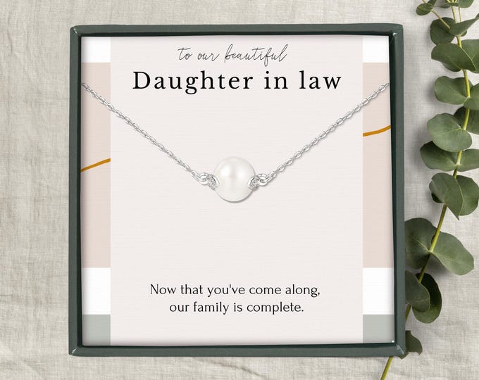 Daughter in law gift from mother in law | Wedding jewelry for brides | Daughter in law necklace | Daughter in law wedding gift