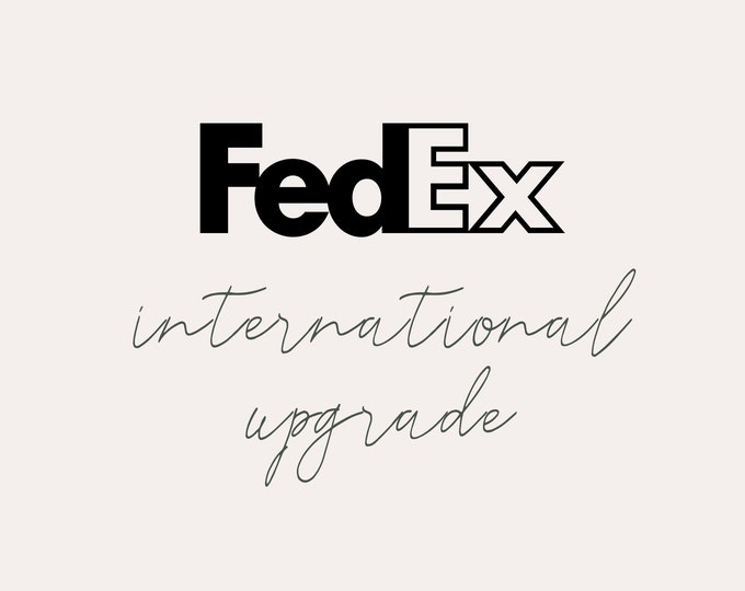 Fedex Express Europe & UK INTERNATIONAL upgrade 2-7 days
