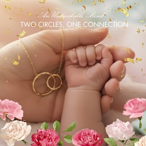 First Time Mom Gift, New Mom Gift Jewelry, Gift for New Mom Necklace, New mommy Gift for first Mother's day, Pregnancy jewelry necklace image 3