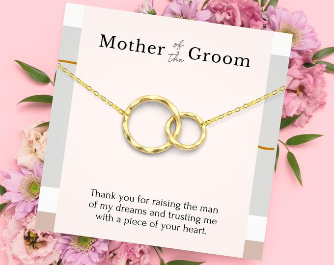 Mother of the groom gift from bride | Mother in law wedding gift from bride | Mother of the groom necklace | Parent wedding gift
