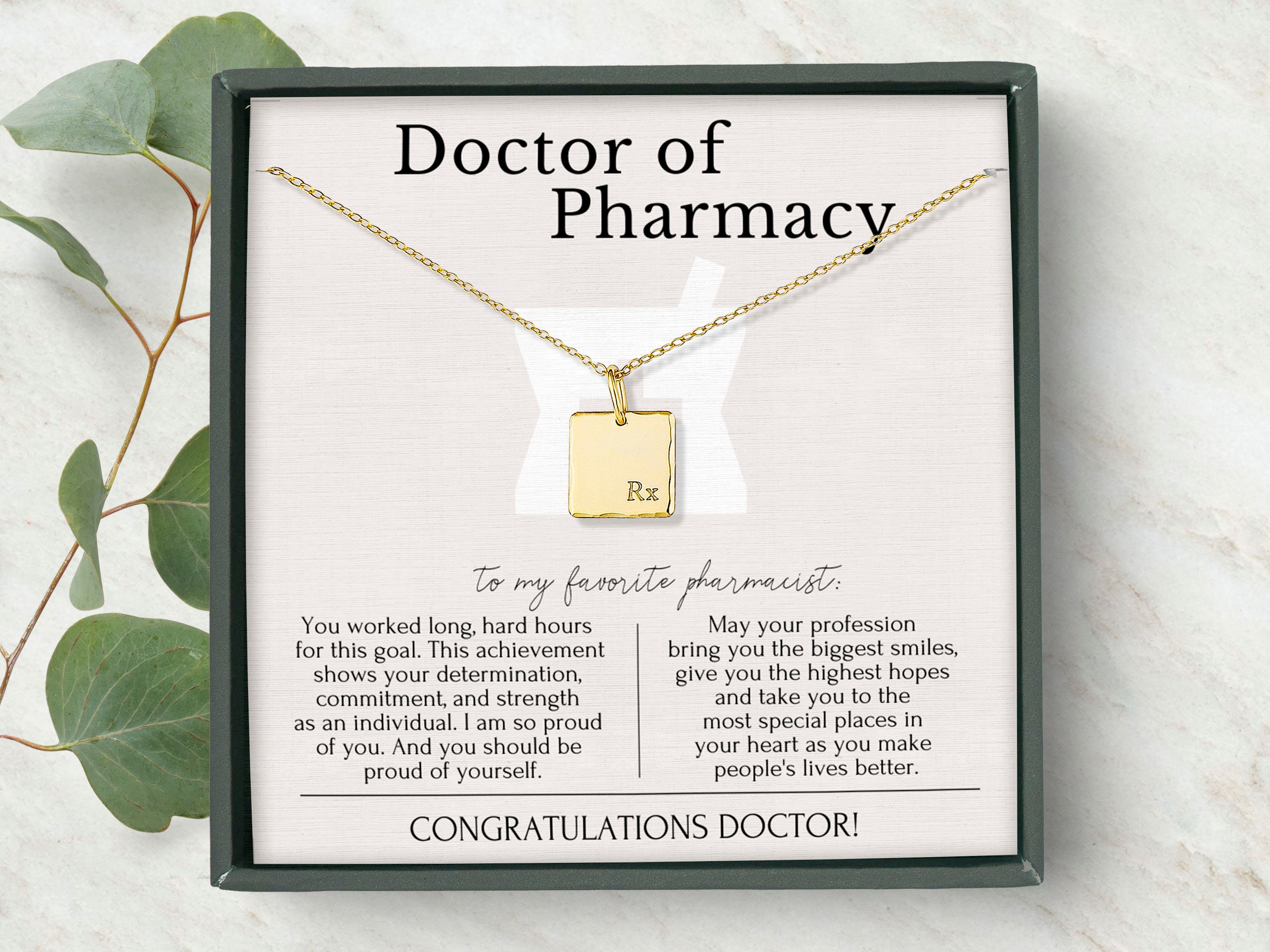 Congratulation Message Pharmacy School Graduation Gift College