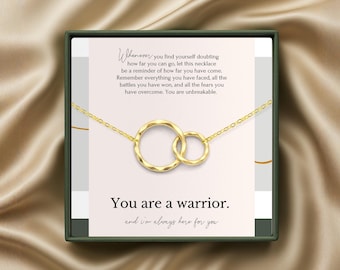 Addiction recovery necklace • Sobriety gift for women • NA anniversary • AA gift for her • Gift from sponsor • Alcoholics anonymous jewelry