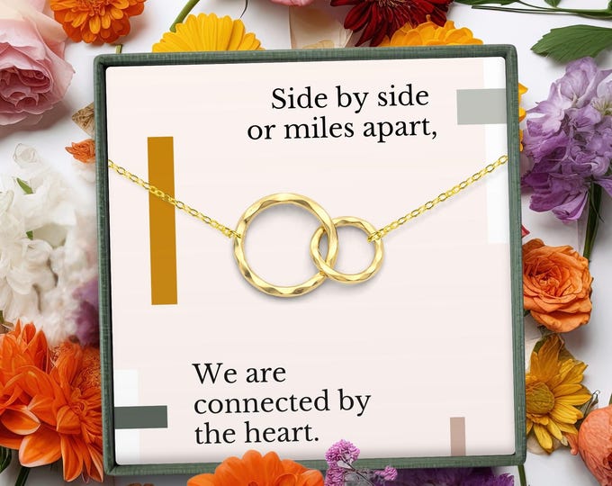 Long distance friendship gift | Moving away gift | Best friend necklace | Long distance relationship gift | Going away gift for friend