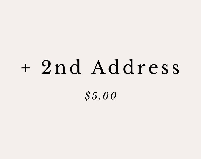Ship items to 2 different addresses within the USA