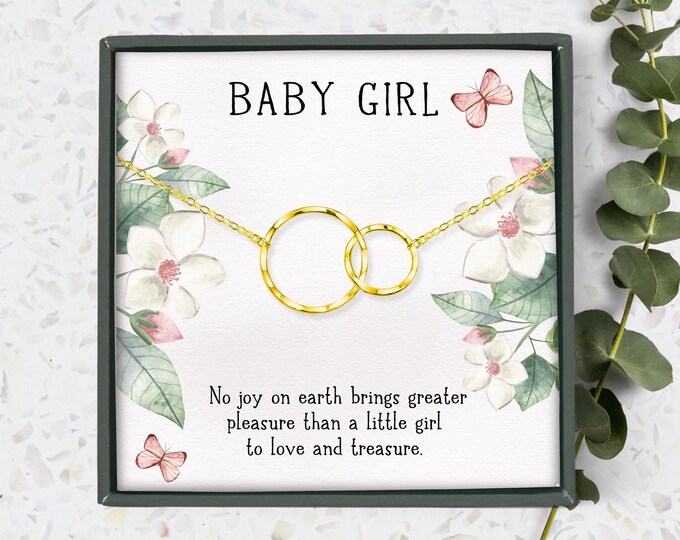 New Mom Necklace Sterling Silver – Gift for Newborn Mom, Pregnant Friend, Expecting Mom to Be Jewelry