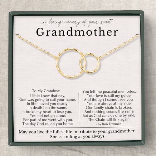 Memorial Gift Grandmother Loss of Grandma in Memory of Grandma Etsy