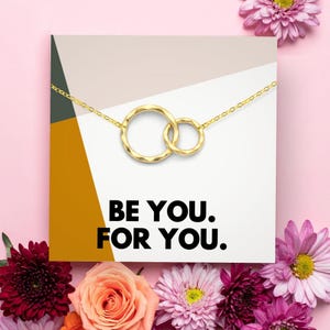 Positive Affirmation Necklace for Women | Self Care Gift For Her | Self Worth Self Esteem Self Love Boost | Birthday Present or Just Because