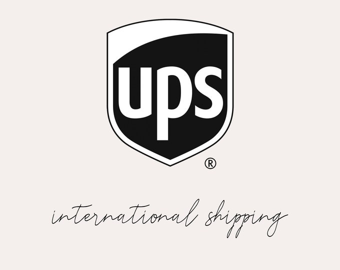UPS International shipping