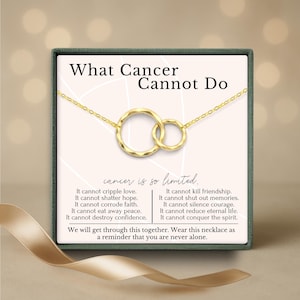 Cancer Gifts for Women | Strength Jewelry Necklaces | Cancer Patient Gift | Breast Cancer Gifts | Encouragement Necklaces | Recovery Gifts