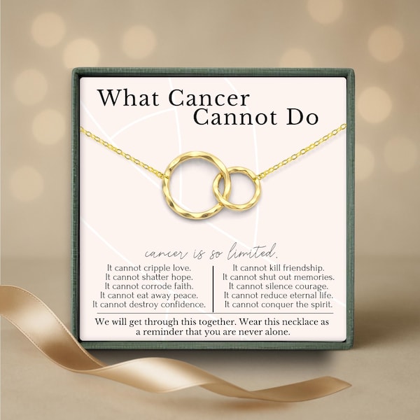 Cancer Gifts for Women | Strength Jewelry Necklaces | Cancer Patient Gift | Breast Cancer Gifts | Encouragement Necklaces | Recovery Gifts