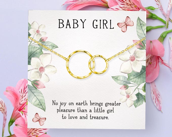 New Mom Necklace Sterling Silver – Gift for Newborn Mom, Pregnant Friend, Expecting Mom to Be Jewelry