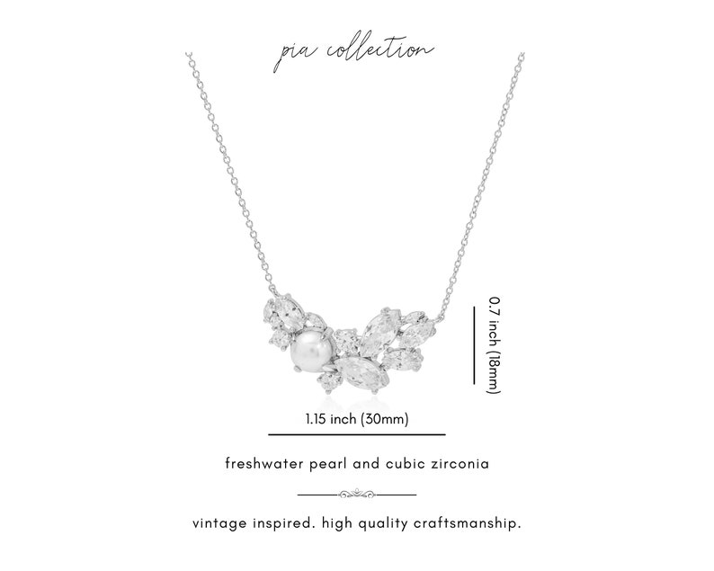 Celebrate your amazing Adoptive Mom with this beautiful 18 inch long sterling silver necklace. Featuring a genuine freshwater pearl and sparkling cubic zirconia, it captures a vintage elegance with quality craftsmanship.