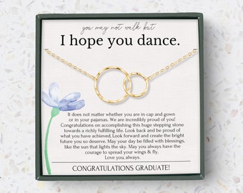 Graduation necklace for her | Graduation gift for her | College graduation gift | Graduation gift for daughter | High school graduation gift