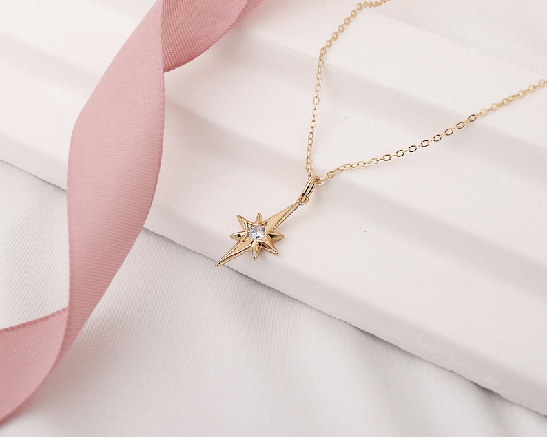 College Graduation Gift for Her, Graduate Class of 2023, Congrats Grad Box and Gift Card, Dainty North Star Pendant Necklace Gift for Women image 8