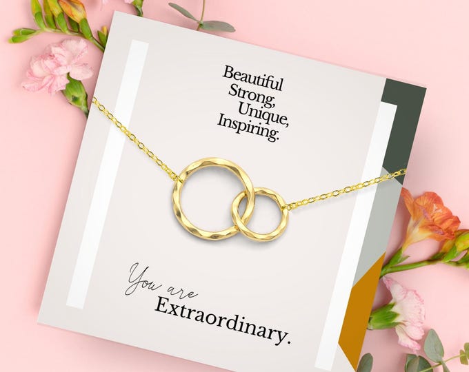 Congratulations gift for her, Mother necklace gift, Mentor Thank you gift, Daughter necklace gift, Sterling Silver  necklace