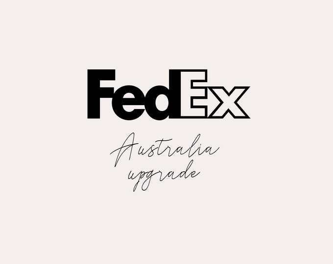 Australia Fedex Express INTERNATIONAL upgrade 2-7 days