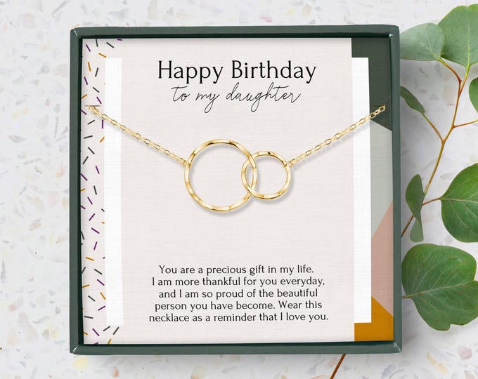 Birthday gift for daughter | To my daughter necklace | Gift for daughter from mom | Birthday gifts for her | Daughter birthday present