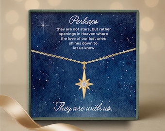 Sympathy Memorial Necklace Gift | Loss of Love One Necklaces with Message Card | Pet Memorial Gifts | Comfort Jewelry Necklace