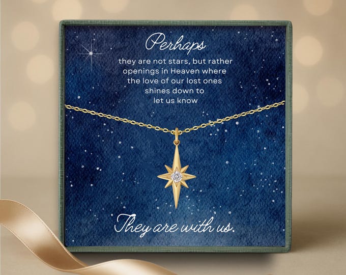 Sympathy Memorial Necklace Gift | Loss of Love One Necklaces with Message Card | Pet Memorial Gifts | Comfort Jewelry Necklace