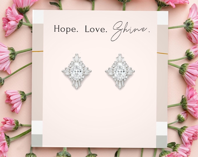 Wedding Bridal Necklace & Earrings Set | Crystal Pendant Jewelry for Bride and Bridesmaids | Accessories For Wedding Day and Party Gift