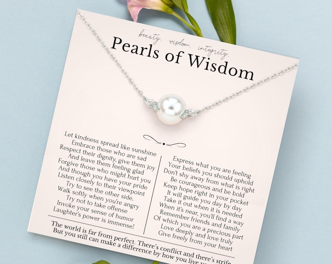 Daughter gift for graduation | College graduation gifts for daughter | Necklace graduation gift for her | High school graduation gifts