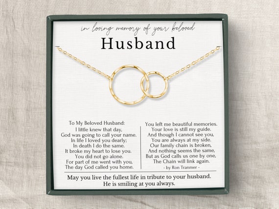 Remembrance gifts for store loss of husband