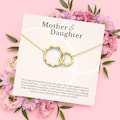 Mother Daughter Necklace • Mothers day Necklace • Mother Daughter Gift • Mother Daughter • Mother Daughter Jewelry • 2 Circles Necklace