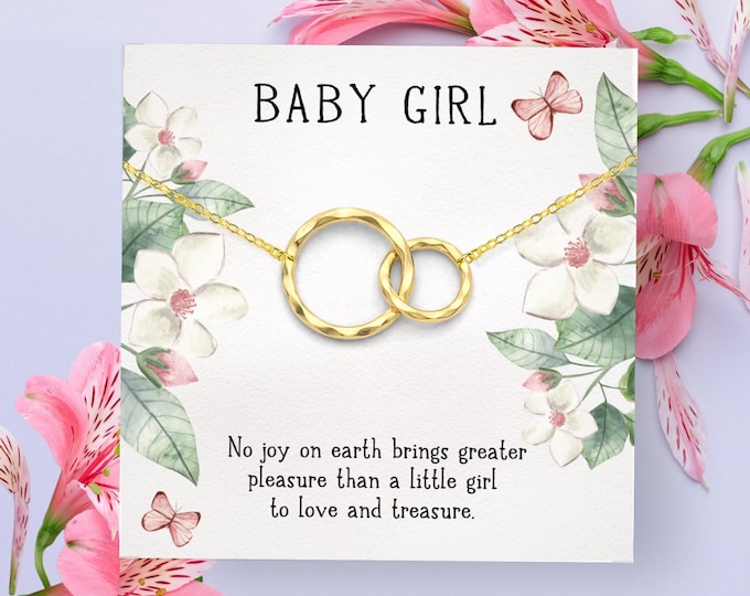 New Mom Necklace Sterling Silver – Gift for Newborn Mom, Pregnant Friend, Expecting Mom to Be Jewelry
