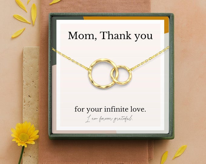 Mom gift from Daughter, Mother's day Gift, Mom wedding gift, mother of the bride gift from daughter, Necklace Sterling Silver,
