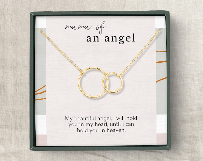 Miscarriage Gift Necklace, Loss of Baby gift, Sympathy poem Gift, Infant Loss Gift, Memorial baby necklace, In Loving Memory, silver