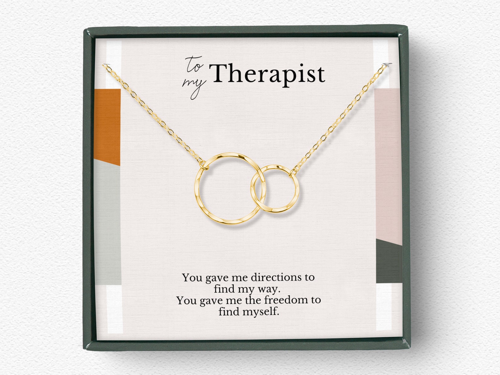 Therapist Thank You Gift Counselor Gift Christmas Gift for Etsy