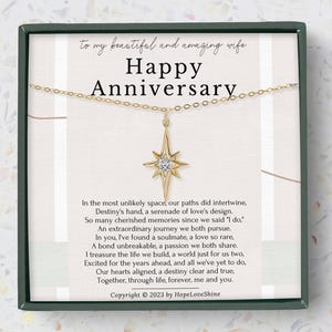 Verjaardagscadeau voor vrouw | Huwelijksverjaardagscadeau voor haar | 25e 50e verjaardag sieraden met kaart | Zilveren jubileumketting
