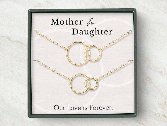 Mother Daughter Necklace Set Necklace 