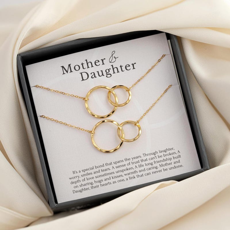Mother Daughter Necklace Etsy — free download