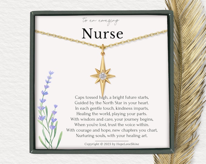 Nurse Graduation Gift for Nurse, new nurse gift ideas Nursing Graduation Gift Necklace, Nurse Gift for Graduation Nursing Student Gift