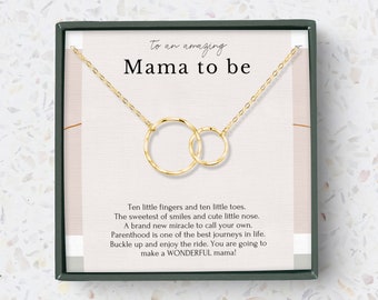 First Time Mom Gift, New Mom Gift Jewelry, Gift for New Mom Necklace, New mommy Gift for first Mother's day, Pregnancy jewelry necklace