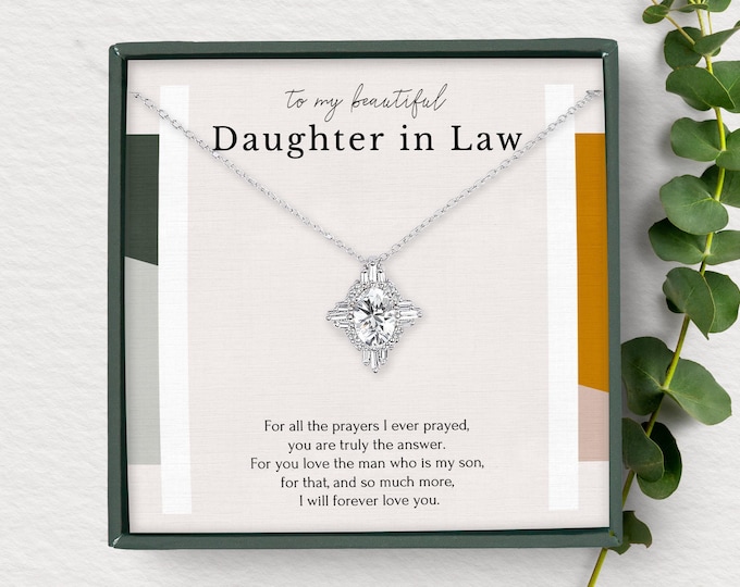 Daughter in law Necklace Earring set • Antique style vintage inspired bridal necklace earring • Crystal clustered round diamond necklace