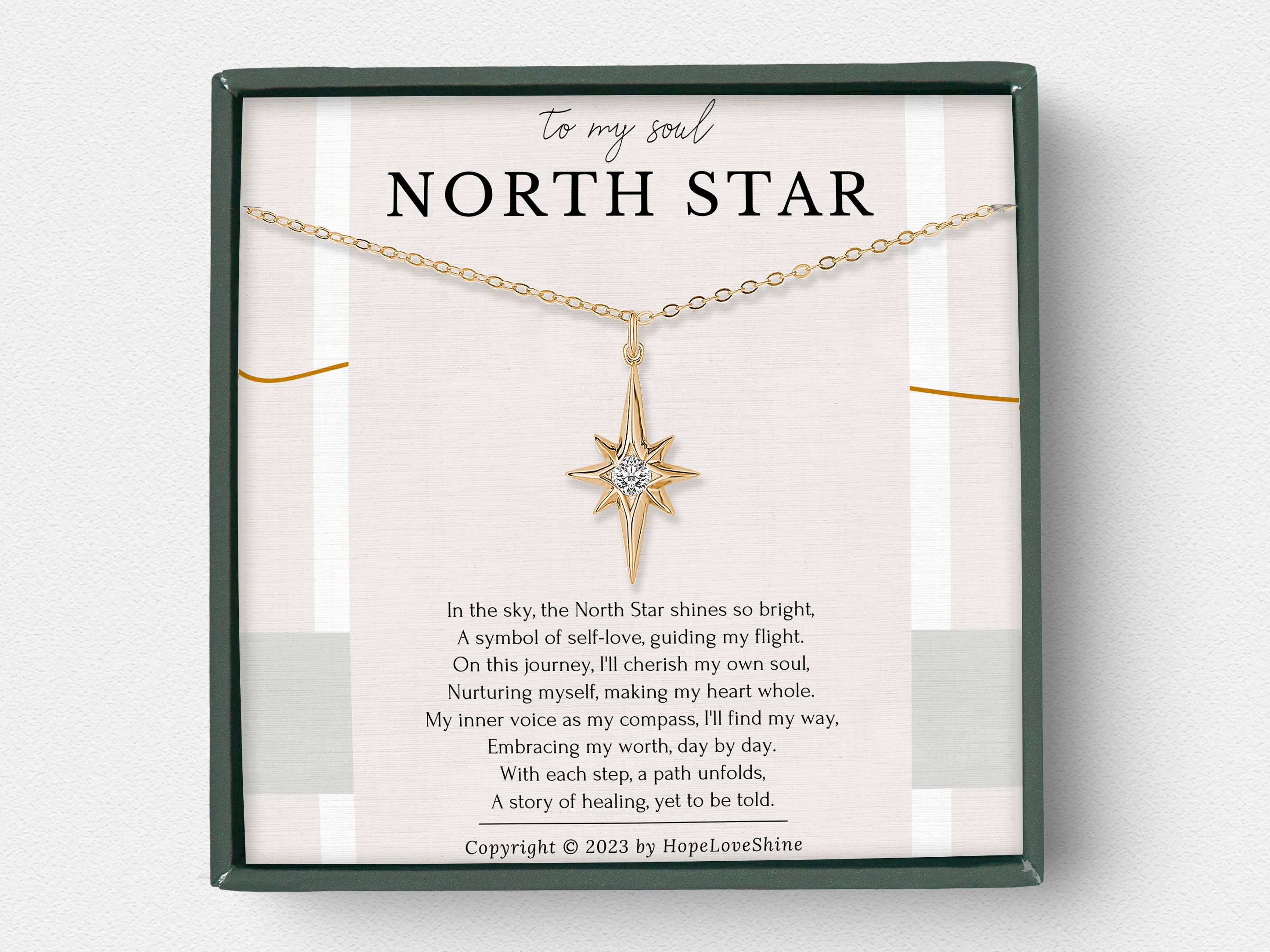 Northern star necklace meaning deals