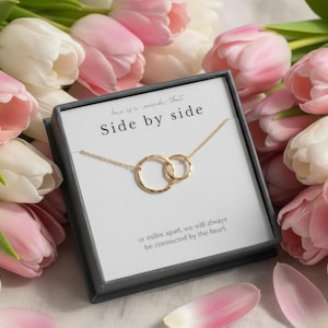 Halskette Geschenk für beste Freundin • BFF Halskette • Freundschaft Schmuck Ideen für sie