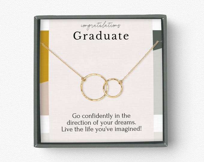 Graduation gift necklace | graduation gift for her | High school graduation gifts | Best friend graduation gift