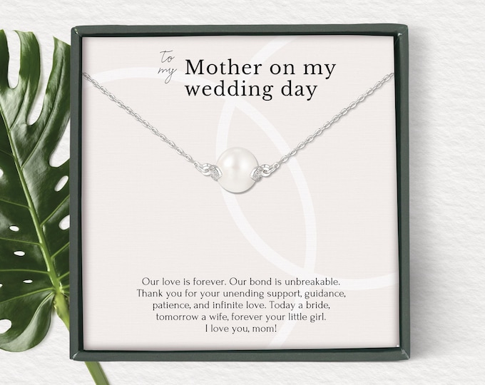 Gift for mom on wedding day, today a bride tomorrow a wife wedding gift, mother of the bride gift from daughter, thank you mom wedding gift