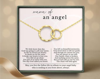 Miscarriage Gift Necklace, Stillborn necklace, Pregnancy Loss, Bereavement Gift, Mom of an angel necklace, Sterling Silver