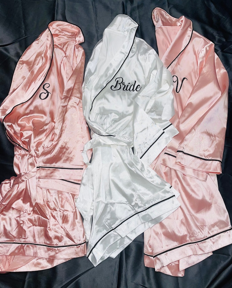 Bride to Be Satin Pajama Romper