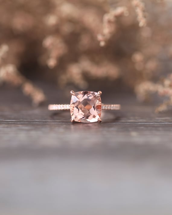 Etsy morganite ring clearance