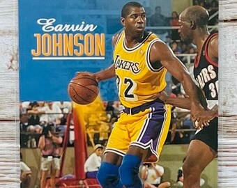 Magic Johnson Birthday Card Etsy